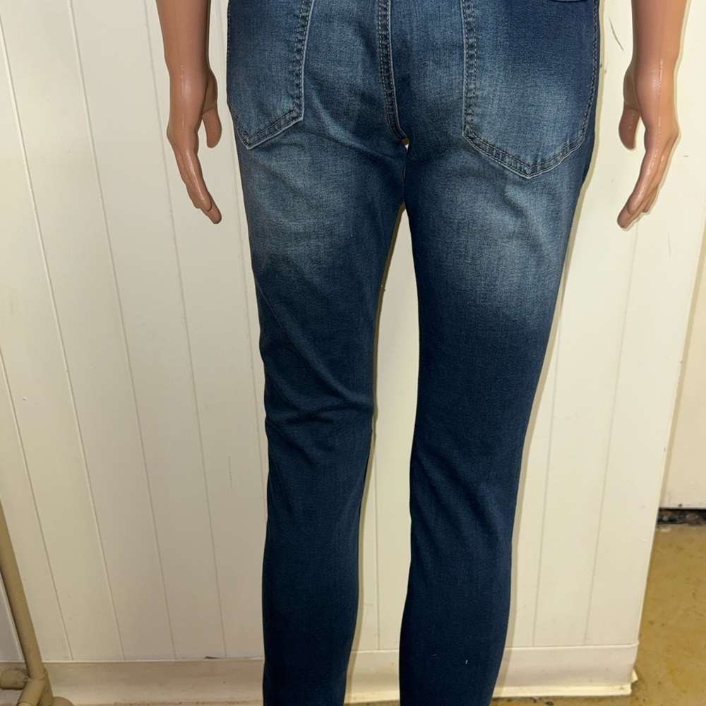 SO Low Rise Jegging Skinny Jeans Blue Denim Juniors Size 7 - Picture 2 of 4
